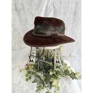 Monterey Bay Sirocco Mesh Sun Hat Waterproof Brown Suede Leather USA Head N Home